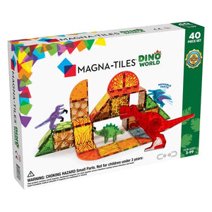 [PRE-ORDER] Magna-Tiles Dino World 40 piece set