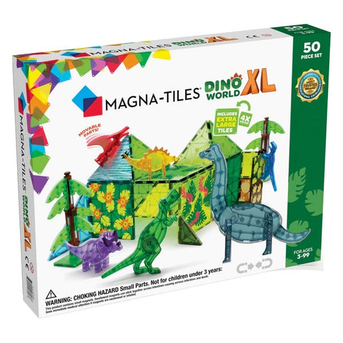 [PRE-ORDER] Magna-Tiles Dino World XL 50 piece set