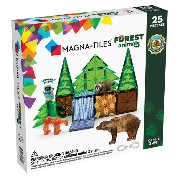 [PRE-ORDER] Magna-Tiles Forest Animals 25 piece set