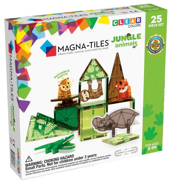 [PRE-ORDER] Magna-Tiles Jungle Animals 25 piece set