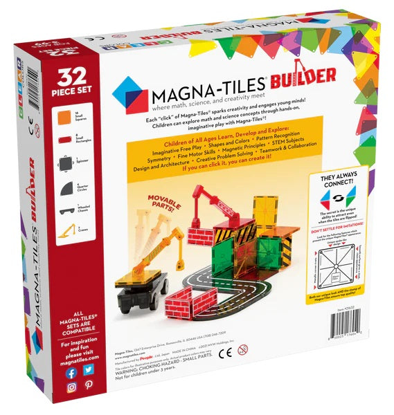 Magna-Tiles Builder 32 piece set