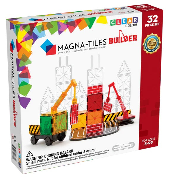 [PRE-ORDER] Magna-Tiles Builder 32 piece set
