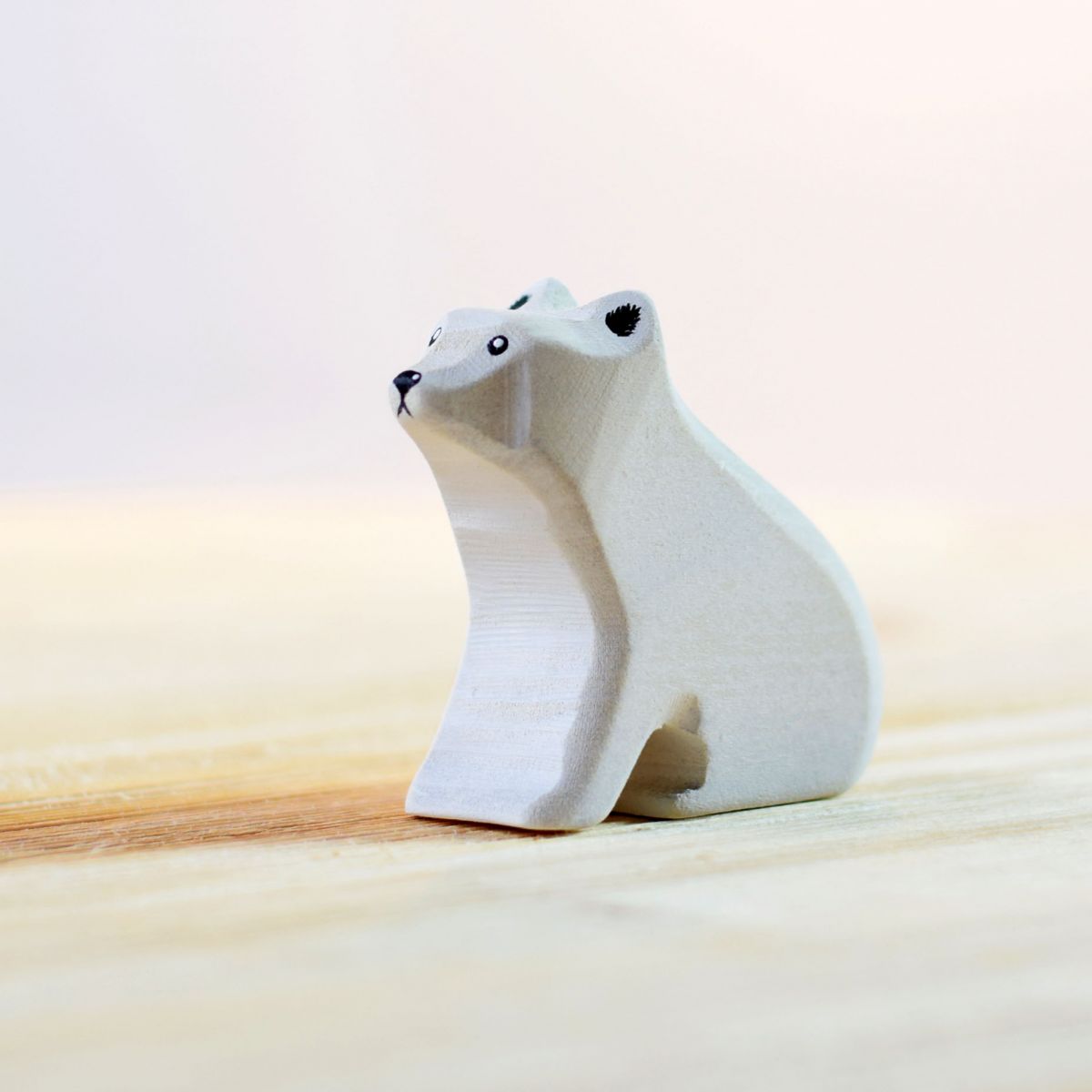 Bumbu Toys Small Polar Bear Sitting