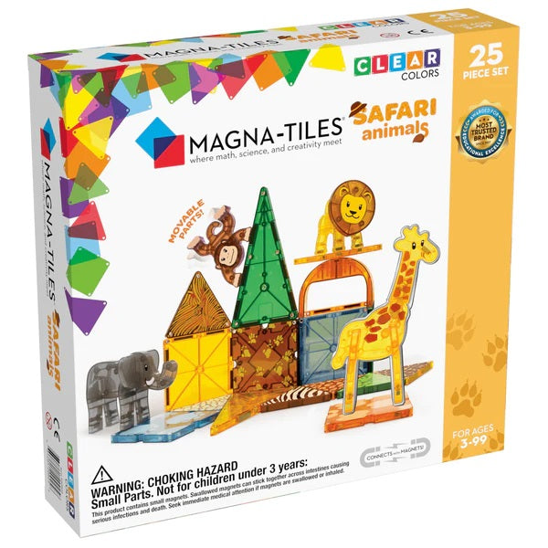 [PRE-ORDER] Magna-Tiles Safari Animals 25 piece set